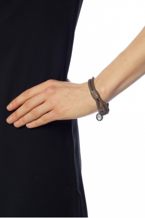 Braided bracelet with charm, zdjęcie 2 Braided bracelet with charm od Bottega Veneta
